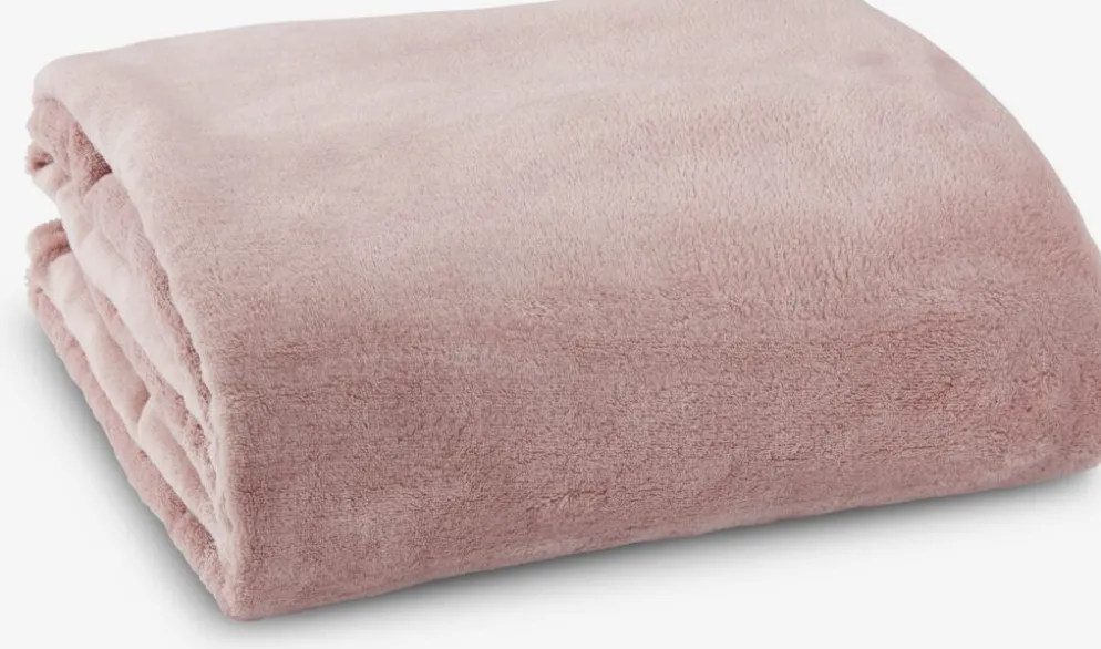DRAGEHODEPlaid polaire DRAGEHODE 140x200 rose