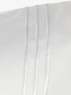 EAGoldTaie d'oreiller satin EA 50x70/75 blanc