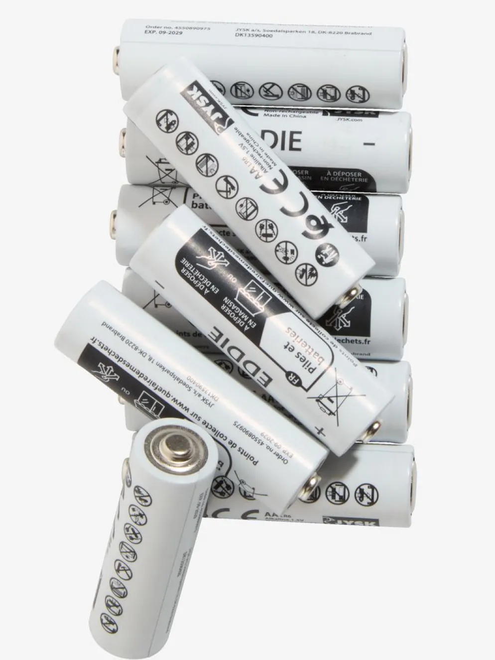 EDDIEPiles EDDIE AA 10pcs/pqt