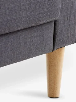 EGENSECanapé EGENSE 3 places tissu gris foncé
