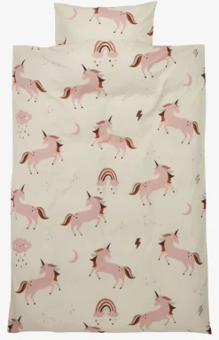 EIRUNPlusParure de lit EIRUN 140x200 rose