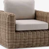 EJERFauteuil lounge d'extérieur EJER séchage rapide naturel