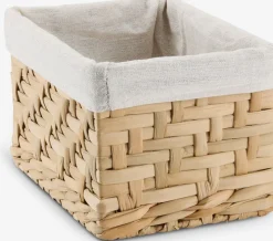 EJNOPanier EJNO l16xL22xH14cm a/tissu naturel