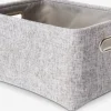ELISPanier ELIS l26xL36xH20cm gris