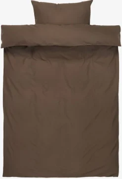ELLENPlusParure de lit ELLEN 140x200 brun