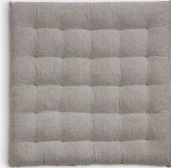 ELVESNELLECoussin de chaise ELVESNELLE 40x40x4 gris