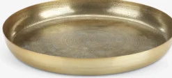 ERLINGPlateau décoratif ERLING Ø34xH4cm laiton