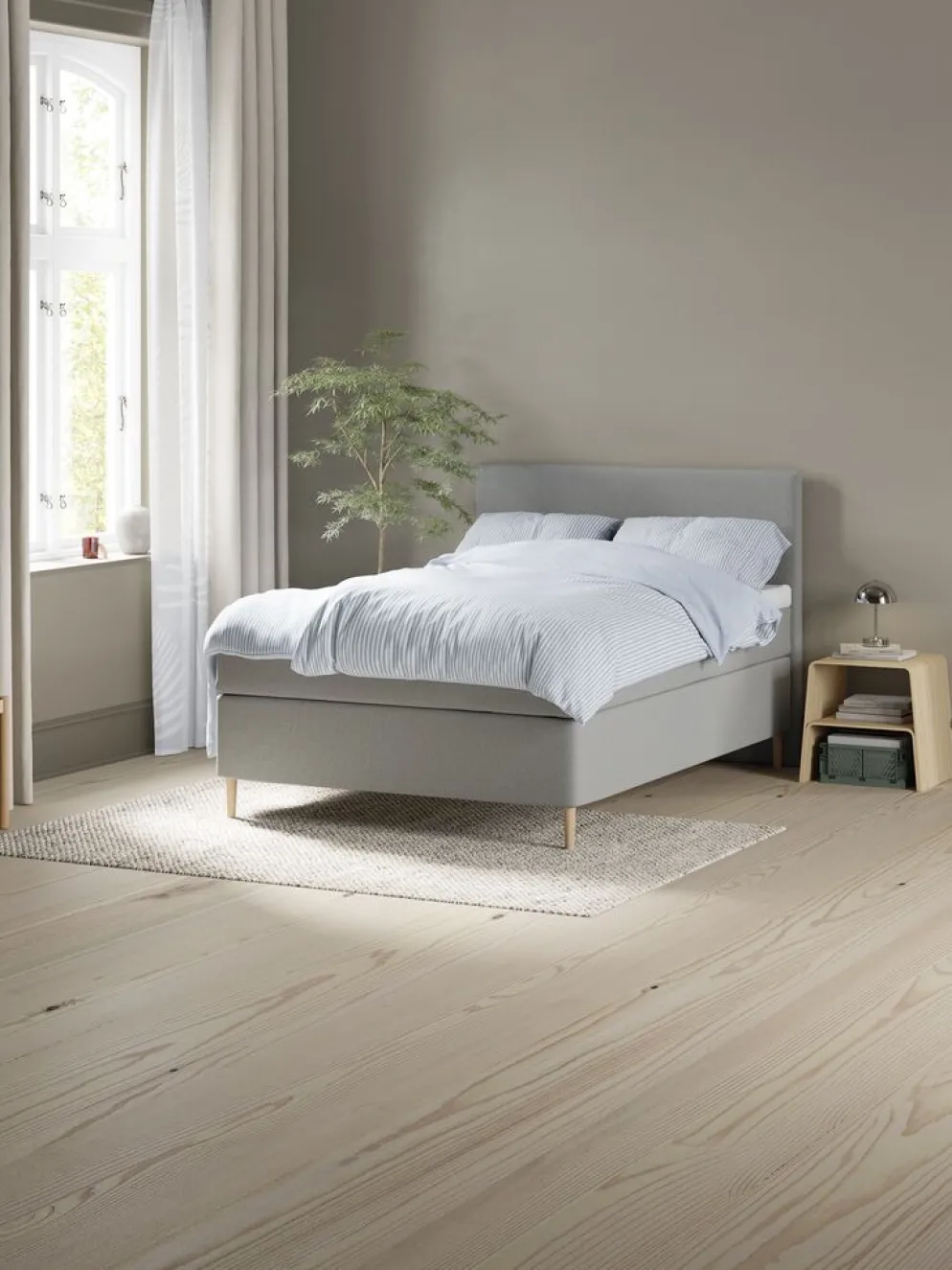 ETNABasicTête de lit 140x115cm ETNA Gris-23