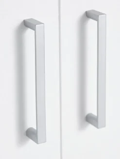 FANDRUPArmoire FANDRUP 97x176 2 portes 3 tiroirs blanc