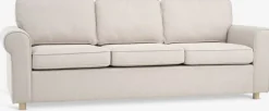 FERRITSLEVCanapé FERRITSLEV 3 places tissu beige
