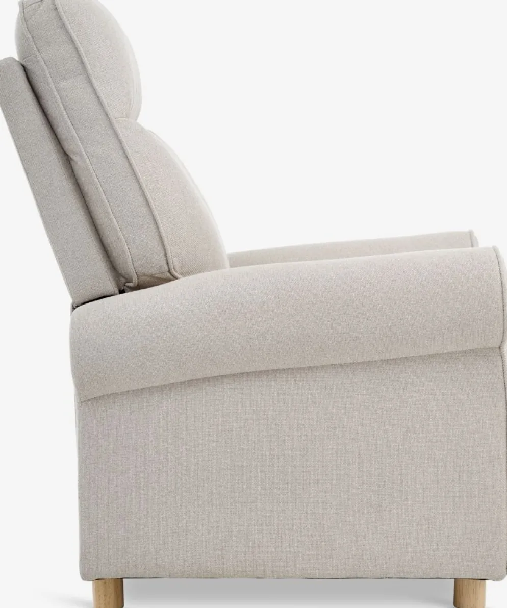 FERRITSLEVFauteuil inclinable FERRITSLEV tissu beige