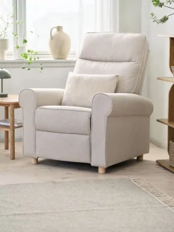 FERRITSLEVFauteuil inclinable FERRITSLEV tissu beige