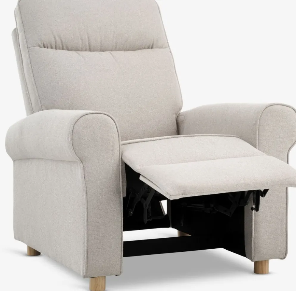 FERRITSLEVFauteuil inclinable FERRITSLEV tissu beige