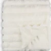 FJELLPRYDPlaid FJELLPRYD 130x170 blanc