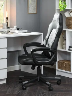 FJELSTEDChaise gaming FJELSTED noir/gris