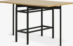 FOLDINGBROTable FOLDINGBRO 75x38/84/130 coloris chêne chaud