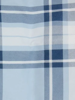 FRANCISKABasicParure de lit en flanelle FRANCISKA 240x220 bleu