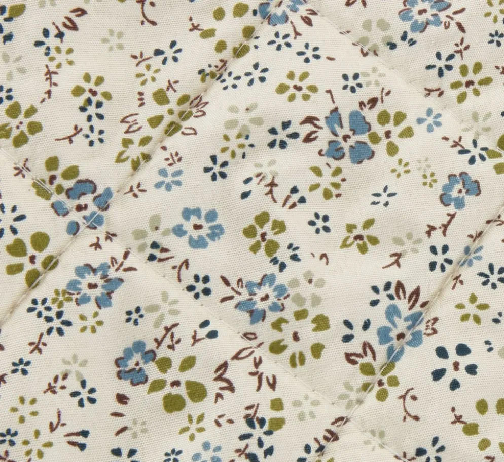 FRESIACouverture matelassée FRESIA 140x200 vert/bleu