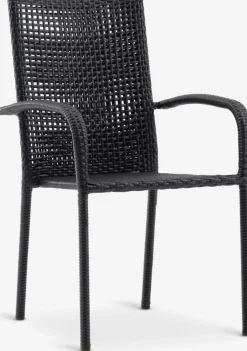 FUGLEBJERGChaise empilable FUGLEBJERG noir