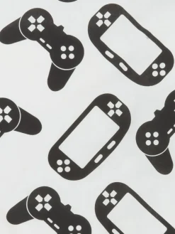 GAMINGPlusParure de lit GAMING 140x200 noir