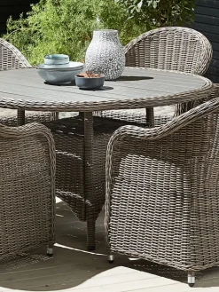 GAMMELBYTable de jardin GAMMELBY Ø130 gris