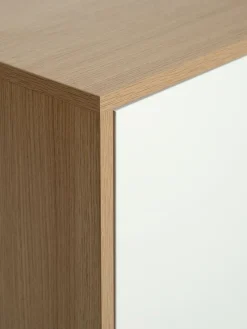 GAMTOFTEBuffet GAMTOFTE 3 portes coloris chêne chaud/blanc