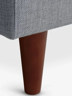 GEDVEDCanapé GEDVED 2 places tissu gris clair