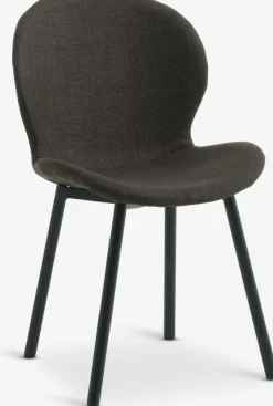 GEVNINGEChaise GEVNINGE tissu brun foncé/noir