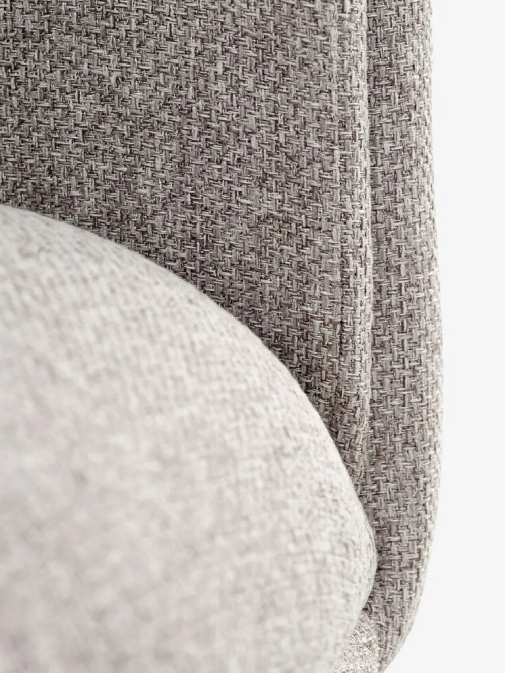 GJESINGChaise GJESING tissu beige/noir