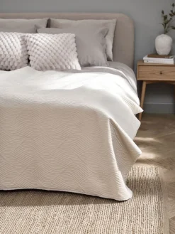 GLORIOSACouvre-lit GLORIOSA 160x220 beige