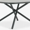GOTHENBURGTable de jardin GOTHENBURG l120xL120 gris