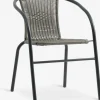 GRENAAChaise empilable GRENAA gris