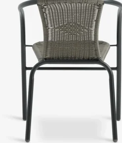 GRENAAChaise empilable GRENAA gris