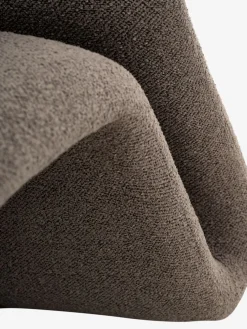GULDBJERGFauteuil lounge GULDBJERG tissu sable foncé