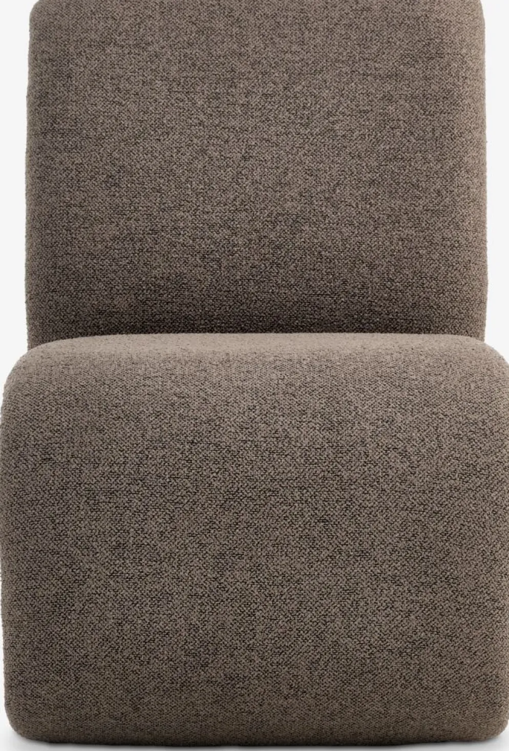 GULDBJERGFauteuil lounge GULDBJERG tissu sable foncé