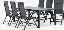 HAGEN + MYSENHAGEN L214 table + 4 MYSEN chaises gris