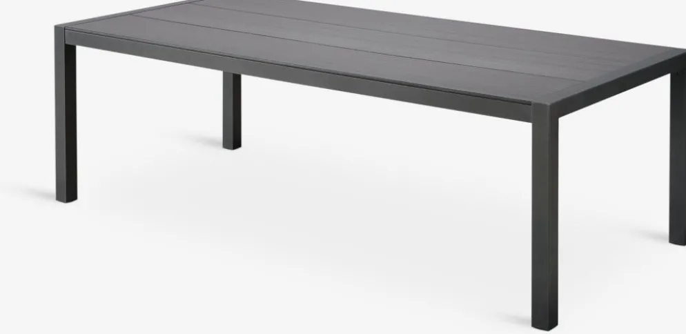 HAGEN + STRANDBYHAGEN L214 table + 4 STRANDBY chaises gris