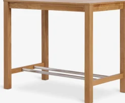 HAGETable de bar HAGE 70x115 chêne naturel