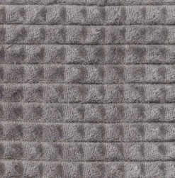 HAGTORNPlaid polaire HAGTORN 140x200 gris