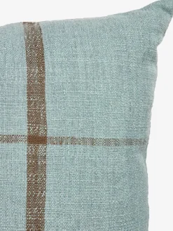 HALLONCoussin HALLON 40x60 bleu poudré/brun