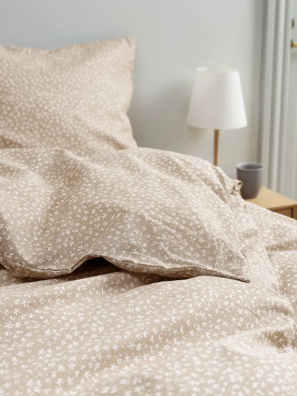 HANNABasicParure de lit HANNA 240x220 sable
