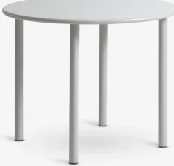 HANSTEDTable HANSTED Ø100 gris chaud