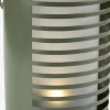 HAVTERNELampe à piles HAVTERNE Ø16xH22cm vert olive