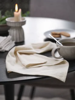 HEIFRYTLEServiette en tissu HEIFRYTLE 40x40 naturel