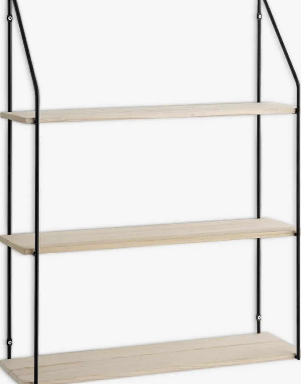 HEJLSMINDEÉtagère murale HEJLSMINDE 3 tablettes noir/naturel