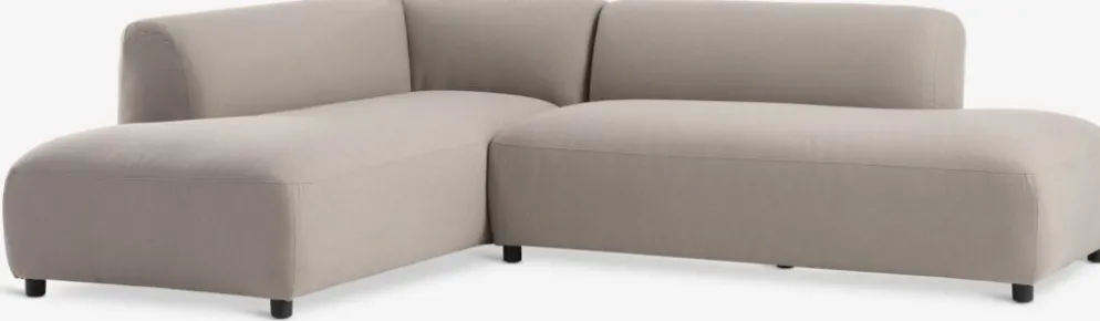 HELAGS + STORHOGNAEnsemble lounge HELAGS noir + STORHOGNA 4pers. taupe