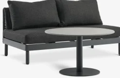 HELAGS + VOSSEnsemble lounge HELAGS noir + VOSS 2 personnes noir