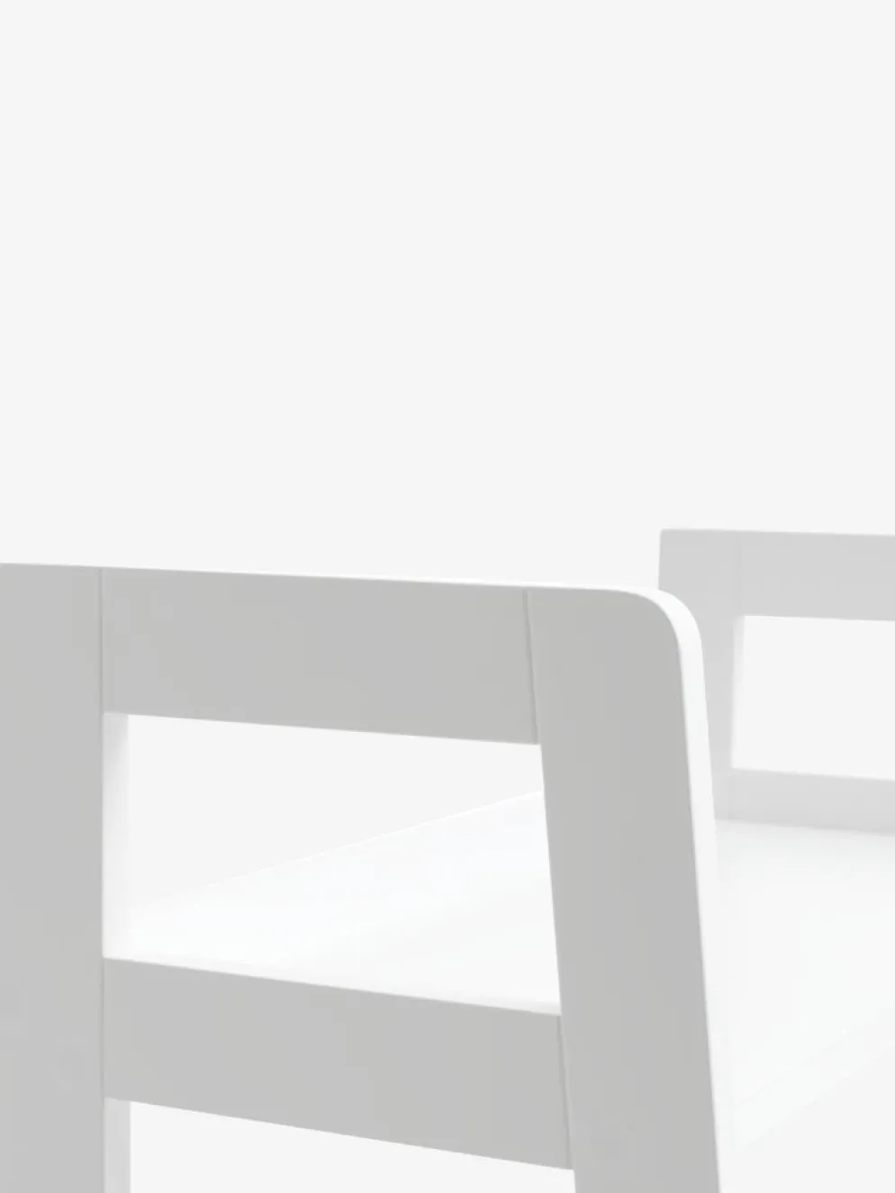 HERNINGBibliothèque HERNING 3 tablettes blanc