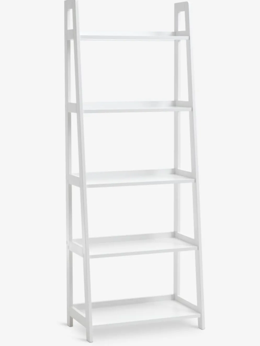 HERNINGBibliothèque HERNING 5 tablettes blanc