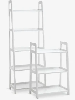 HERNINGBibliothèque HERNING 5 tablettes blanc
